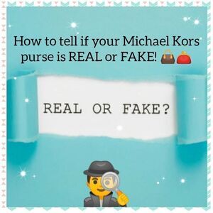 🔎 How to spot fake Michael Kors bags